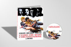 L´UOMO CHE SFIDÒ L´ORGANIZZAZIONE  aka ONE MAN AGAINST THE ORGANISATION - Sergio Grieco 1975 MEDIABOOK Bluray Cover A