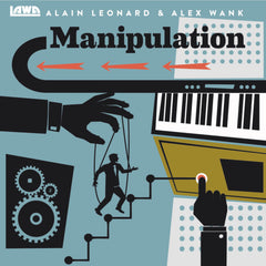 LAWA (ALAIN LEONARD & ALEX WANK) - Manipulation (Cine 27) 180g Vinyl Blue/black mixed color