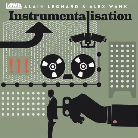 LAWA (ALAIN LEONARD + ALEX WANK) - Instrumentalisation (Cine 28) blue/white coloured 180g Vinyl/CD Set