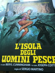 ISOLA DEGLI UOMINI PESCE, LA aka INSEL DER NEUEN MONSTER Sergio Martino Italy 1979 Cover C Mediabook SOLD OUT!!!