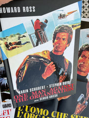 L´UOMO CHE SFIDÒ L´ORGANIZZAZIONE  aka ONE MAN AGAINST THE ORGANISATION - Sergio Grieco 1975 MEDIABOOK Bluray Cover B