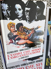 L´UOMO CHE SFIDÒ L´ORGANIZZAZIONE  aka ONE MAN AGAINST THE ORGANISATION - Sergio Grieco 1975 MEDIABOOK Bluray Cover A