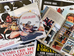 L´UOMO CHE SFIDÒ L´ORGANIZZAZIONE  aka ONE MAN AGAINST THE ORGANISATION - Sergio Grieco 1975 MEDIABOOK Bluray Cover B