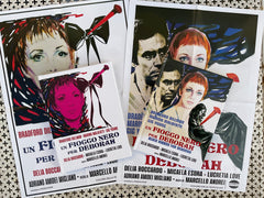 UN FIOCCO NERO PER DEBORAH aka A BLACK RIBBON PER DEBORAH - Marcello Andrei 1974 MEDIABOOK BLURAY Cover B