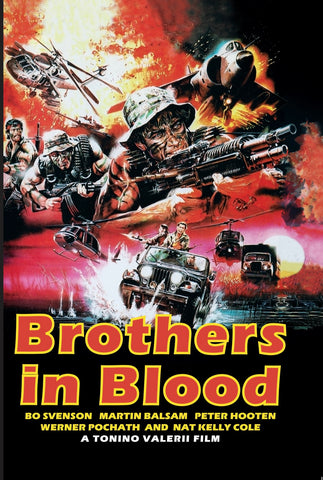BROTHERS IN BLOOD aka SAVAGE ATTACK - Tonino Valerii Italy 1987 Bluray HARDBOX A