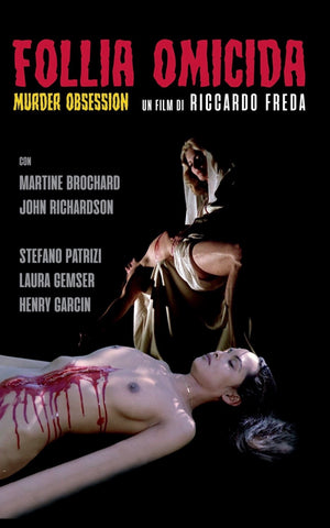 MURDER OBSESSION aka FOLLIA OMICIDA Riccardo Freda Italy 1981 HARDBOX B