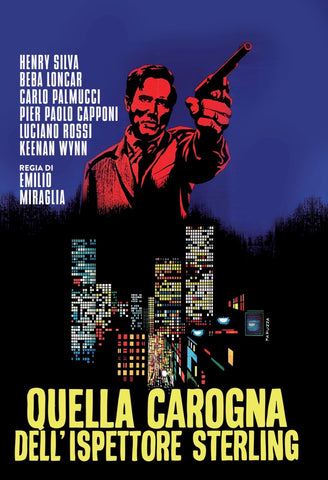 QUELLA CAROGNA DELL ISPETTORE STERLING aka FRAME UP - Emilio Miraglia HARDBOX A