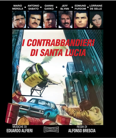 I CONTRABBANDIERI DI ST LUCIA aka GROSSE KAMPF DES SYNDIKATS - Alfonso Brescia Italy 1979 Bluray AMARAY