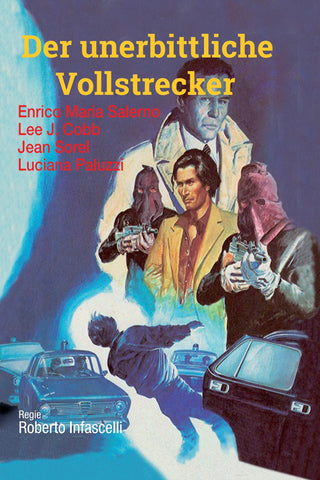 LA POLIZIA STA A GUADARE aka DER UNERBITTLICHE VOLLSTRECKER - Roberto Infascelli Italy 1973 HARDBOX B