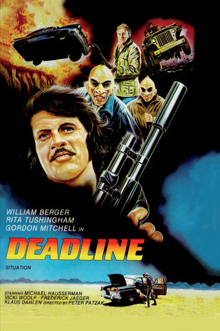 SITUATION aka LUGER CALIBRO 9 aka DEADLINE aka SLAUGHTER DAY - Peter Patzak A 1972 HARDBOX B