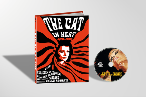 LA GATTA IN CALORE aka THE CAT IN HEAT - Nello Rossati Italy 1972 MEDIABOOK Bluray Cover B