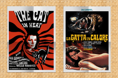 LA GATTA IN CALORE aka THE CAT IN HEAT - Nello Rossati Italy 1972 MEDIABOOK Bluray Cover A Sold out!!!!!!!