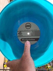 LAWA (ALAIN LEONARD & ALEX WANK) - Manipulation (Cine 27) 180g Vinyl Blue/black mixed color