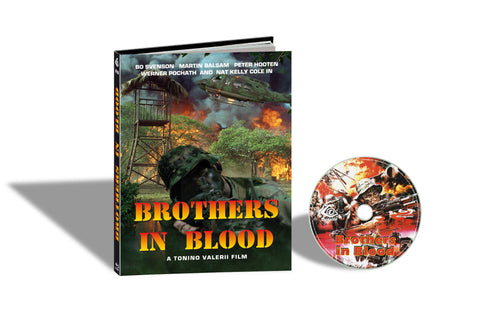 BROTHERS IN BLOOD aka SAVAGE ATTACK - Tonino Valerii Italy 1987 Cover C Mediabook