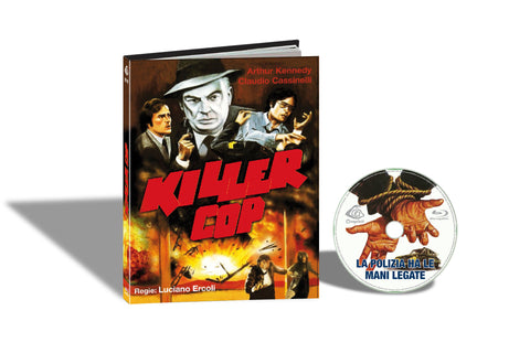 LA POLIZIA HA LE MANI LEGATE aka KILLER COP - Luciano Ercoli Italy 1975 Cover D Mediabook