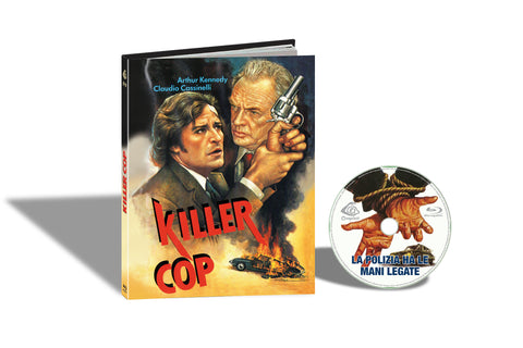 LA POLIZIA HA LE MANI LEGATE aka KILLER COP - Luciano Ercoli Italy 1975 Cover C Mediabook