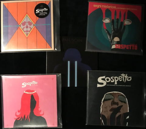 SOSPETTO/PAN/SCAN 5 album CD Set! 33,-