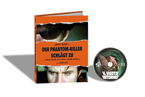 L´ ASSASSINO FANTASMA aka DER PHANTOM-KILLER SCHLÄGT ZU - Javier Seto I/E 1969 Cover D Mediabook