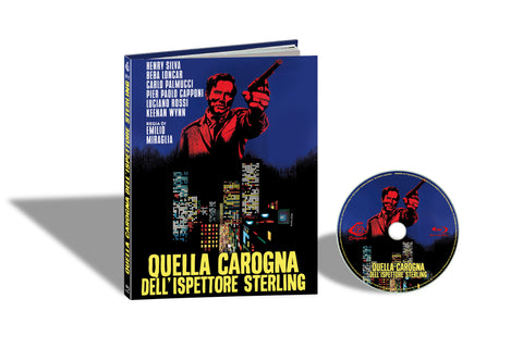 QUELLA CAROGNA DELL ISPETTORE STERLING aka FRAME UP - Emilio Miraglia Italy 1968 Cover A Mediabook