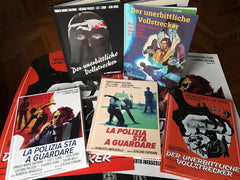 LA POLIZIA STA A GUADARE aka DER UNERBITTLICHE VOLLSTRECKER - Roberto Infascelli Italy 1973 Cover C Mediabook SOLD OUT!