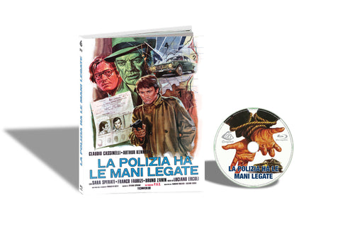 LA POLIZIA HA LE MANI LEGATE aka KILLER COP - Luciano Ercoli Italy 1975 Cover A Mediabook